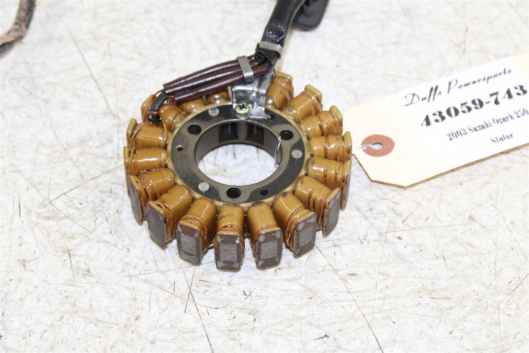 2003 Suzuki Ozark 250 Stator Magneto Generator Coil 43059
