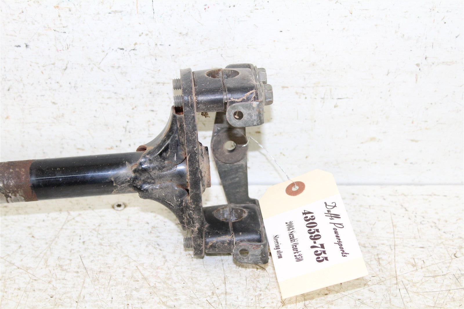 2003 Suzuki Ozark 250 Steering Stem Shaft 43059