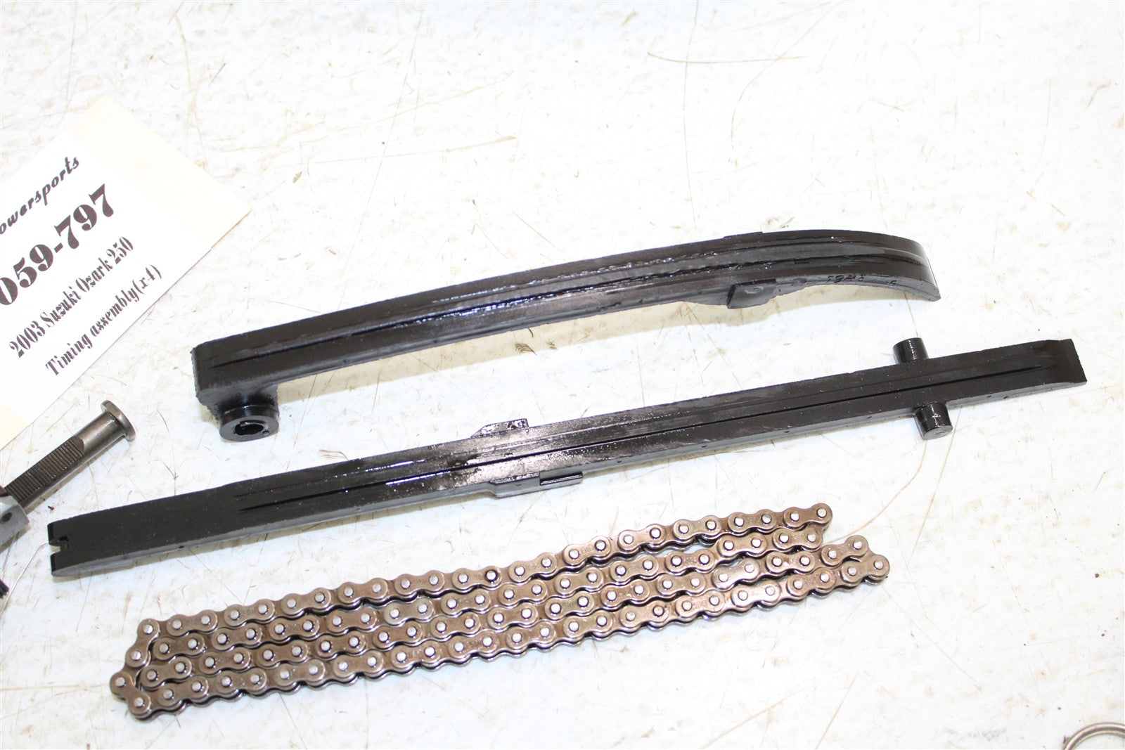 2003 Suzuki Ozark 250 Timing Chain Guide w/ Camshaft Tensioner 43059