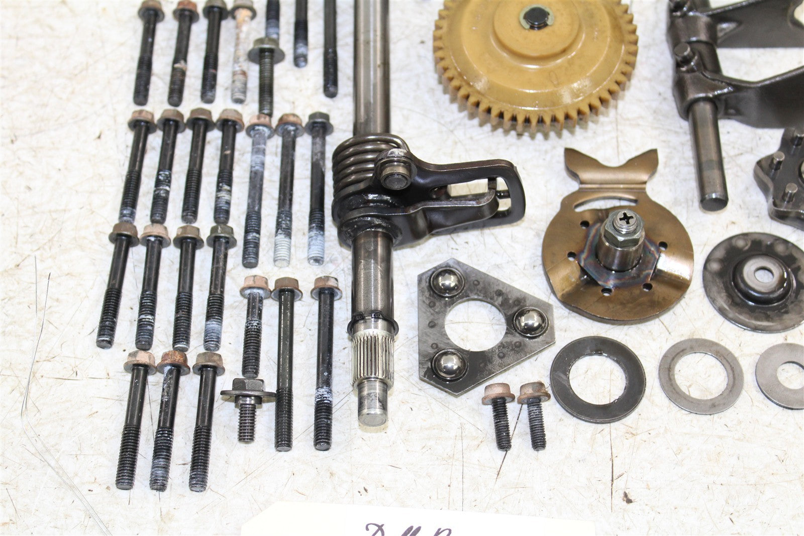 2003 Suzuki Ozark 250 Transmission Gears Shift Shaft Forks Drum 43059