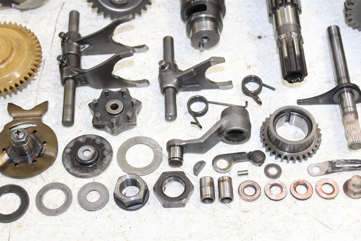 2003 Suzuki Ozark 250 Transmission Gears Shift Shaft Forks Drum 43059