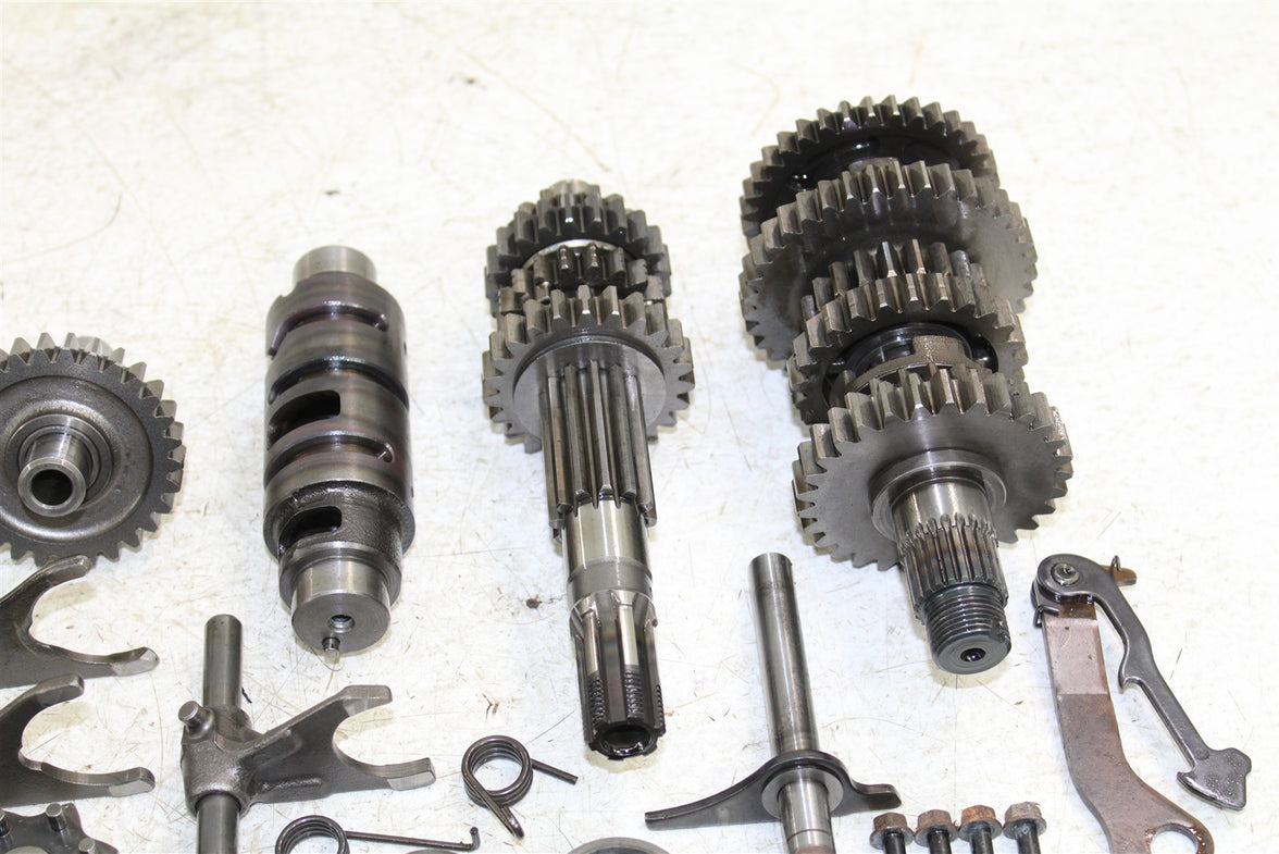 2003 Suzuki Ozark 250 Transmission Gears Shift Shaft Forks Drum 43059