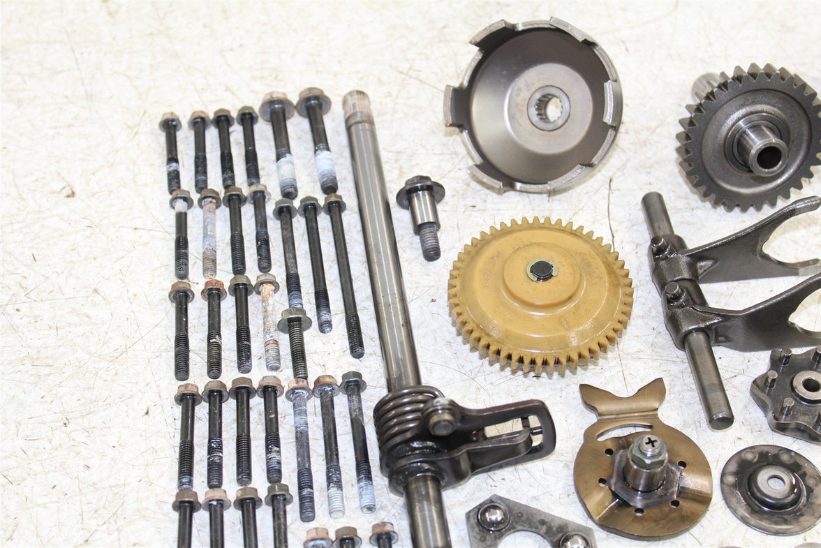2003 Suzuki Ozark 250 Transmission Gears Shift Shaft Forks Drum 43059