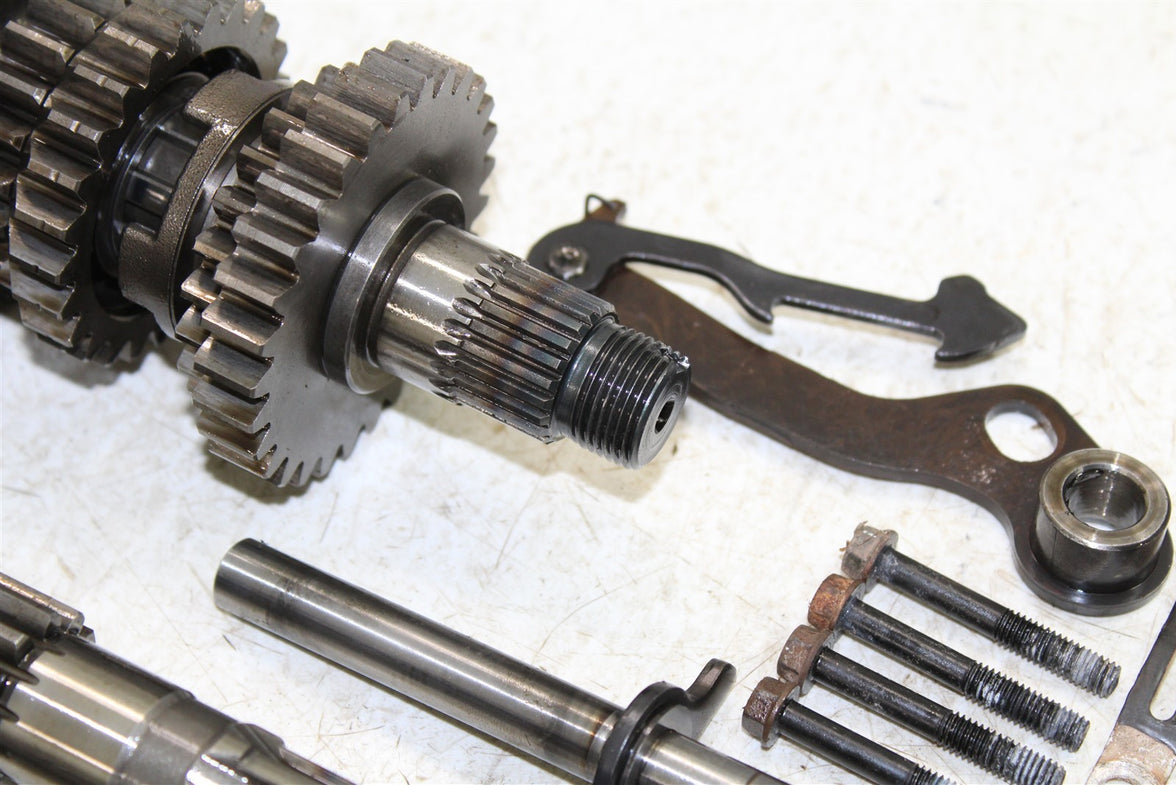 2003 Suzuki Ozark 250 Transmission Gears Shift Shaft Forks Drum 43059