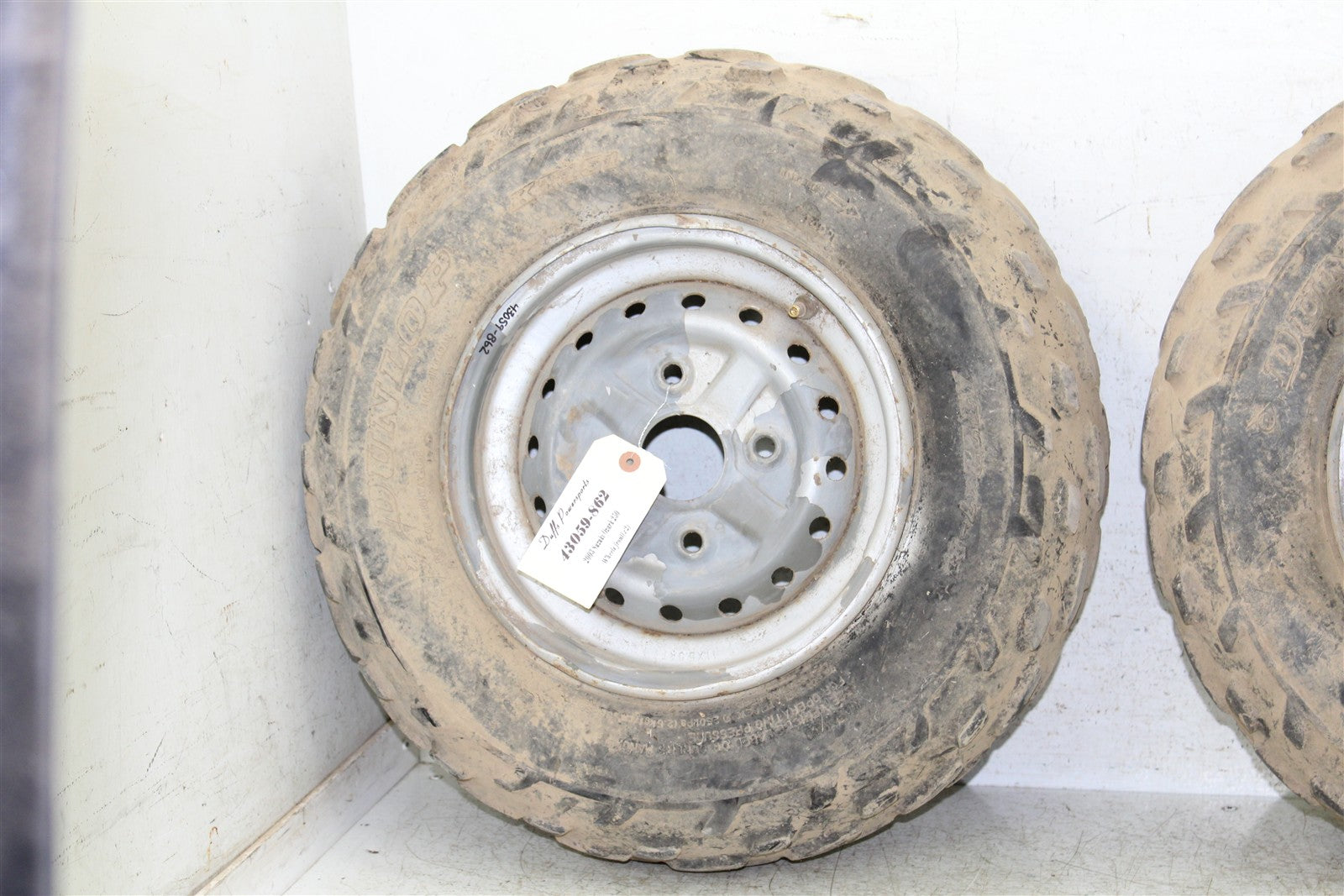 2003 Suzuki Ozark 250 Front Wheel Set Rims 43059