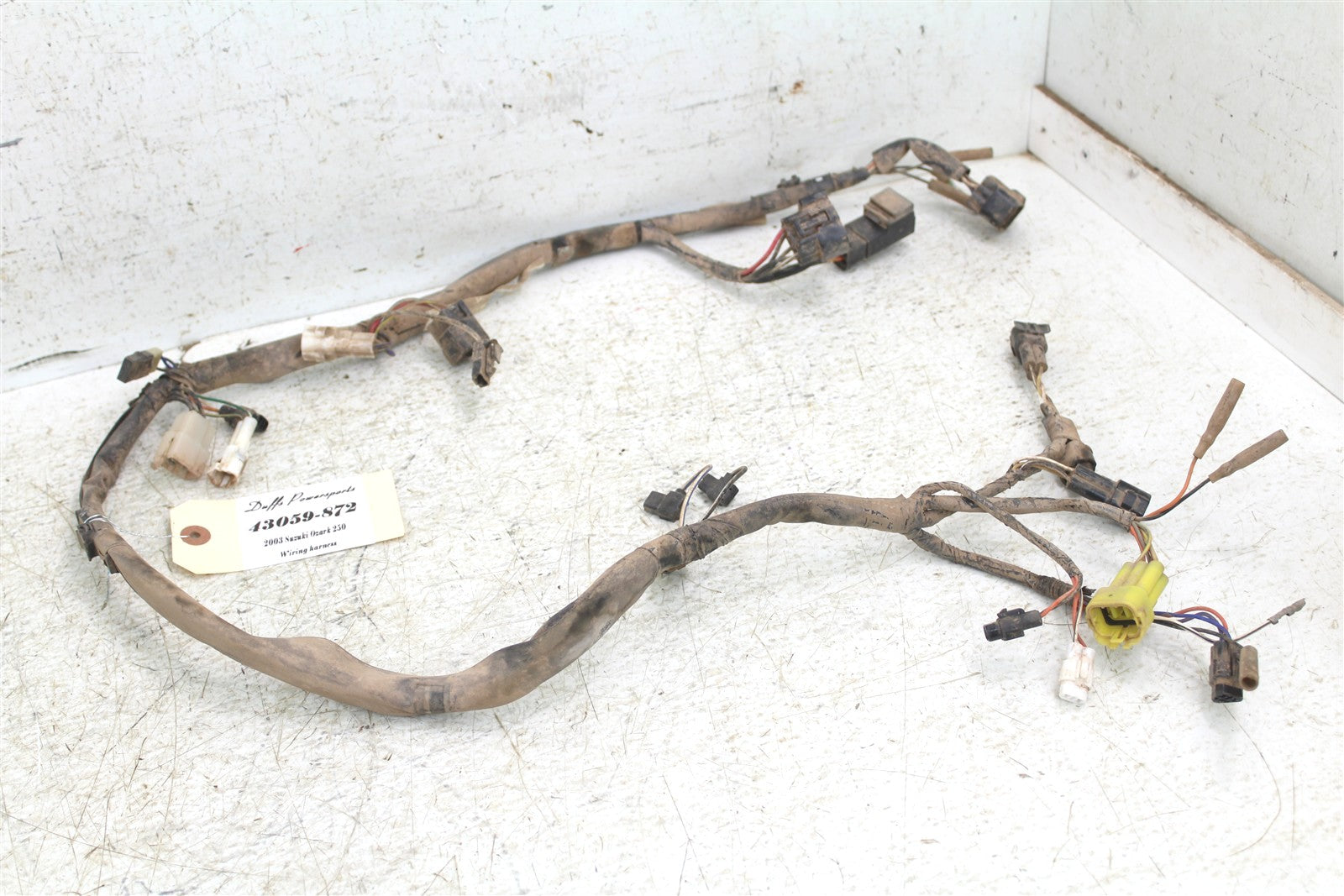2003 Suzuki Ozark 250 Wire Wiring Harness Loom 43059