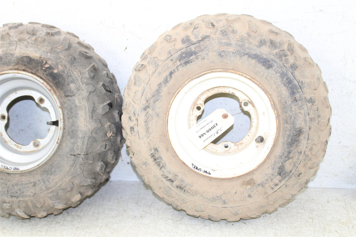 1996 Suzuki Quadsport LT 80 Rear Wheel Set Rims 43060