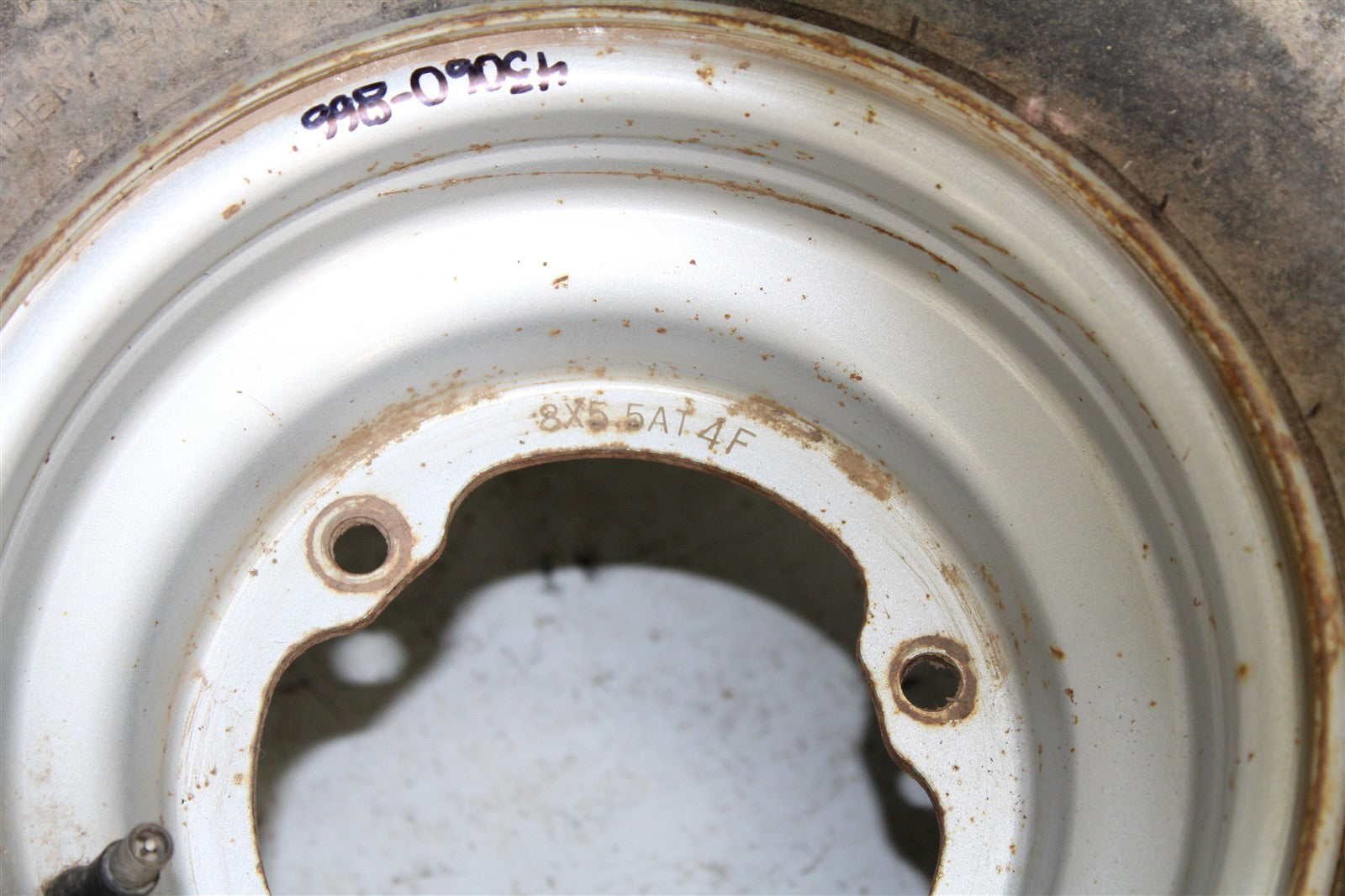 1996 Suzuki Quadsport LT 80 Rear Wheel Set Rims 43060