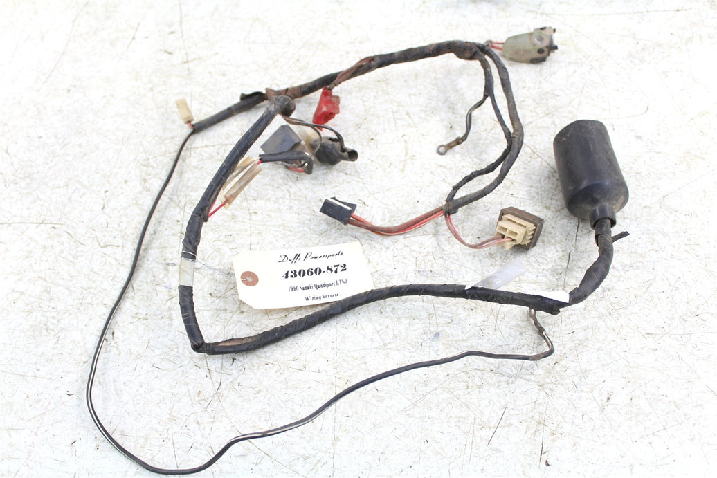 1996 Suzuki Quadsport LT 80 Wire Wiring Harness Loom 43060