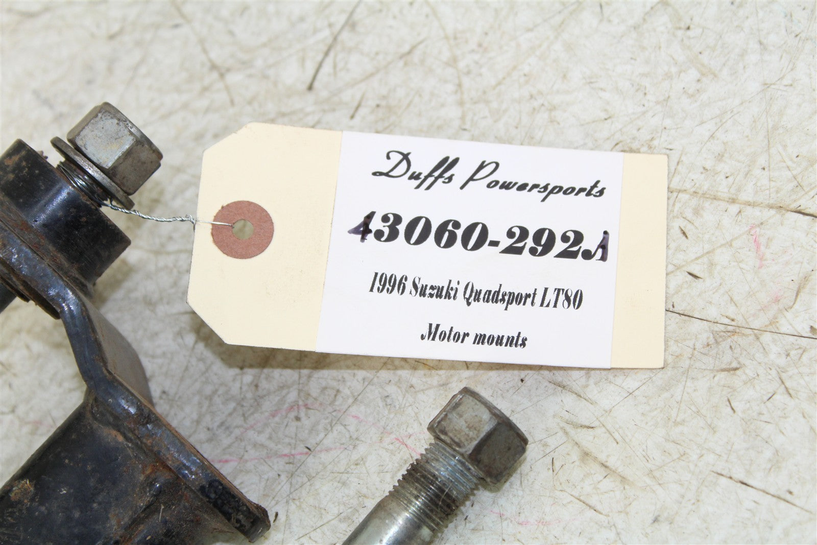 1996 Suzuki Quadsport LT 80 Engine Mount Motor Bracket 43060