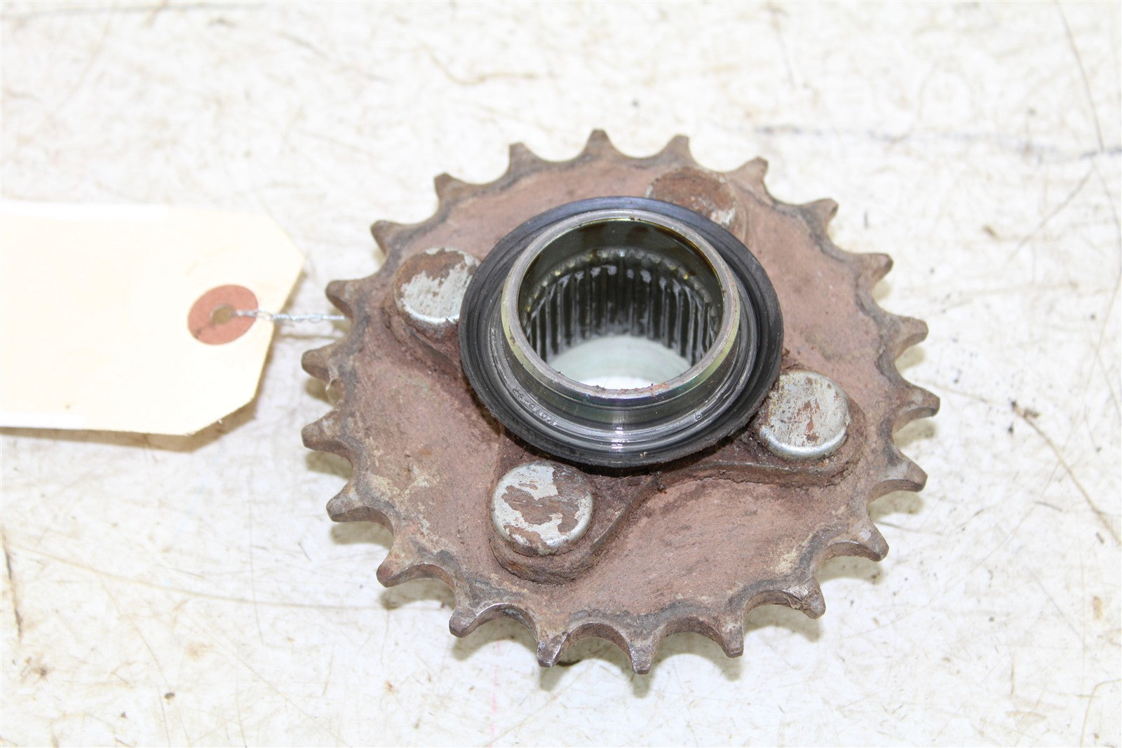 1996 Suzuki Quadsport LT 80 Rear Sprocket Mount Hub 43060