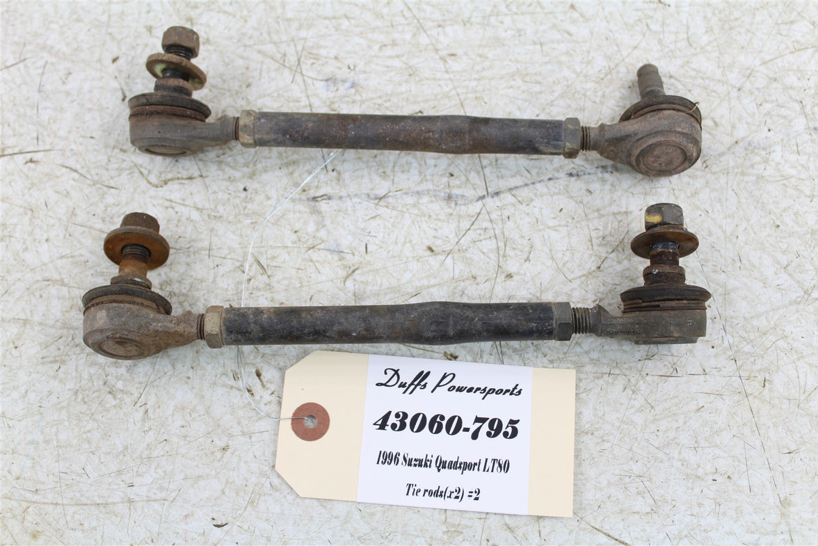 1996 Suzuki Quadsport LT 80 Tie Rods Ends Left Right 43060
