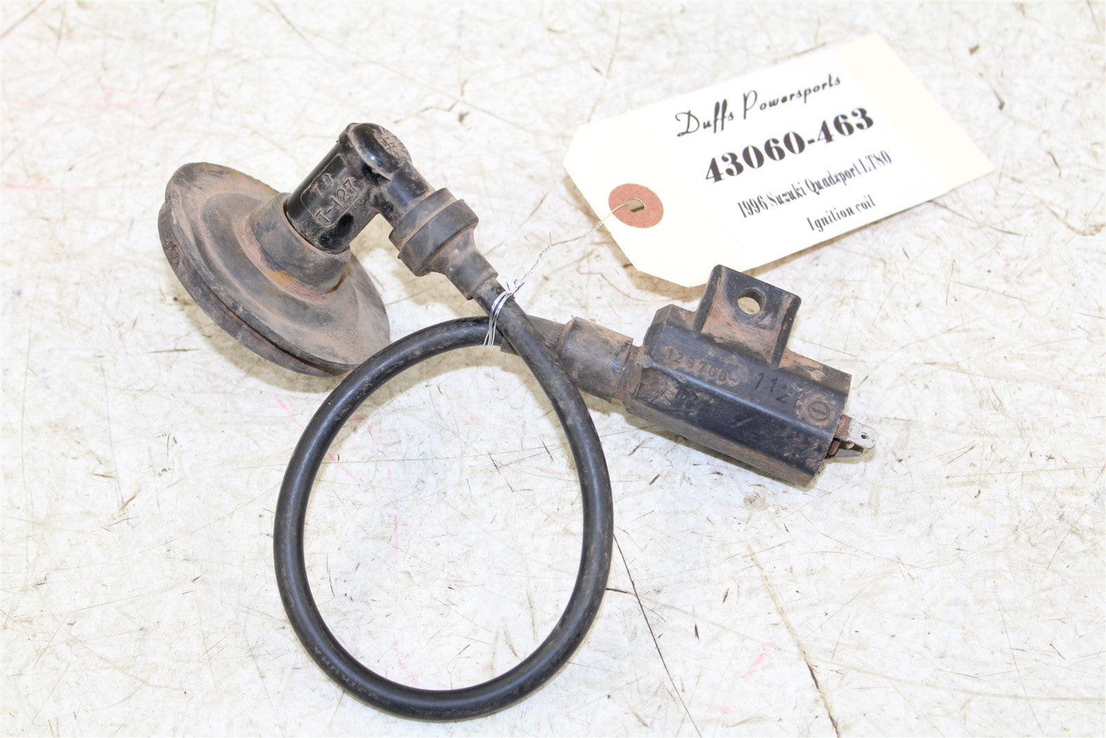 2006 Suzuki Quadsport LT 80 Ignition Coil Wire Spark Plug Boot 43060