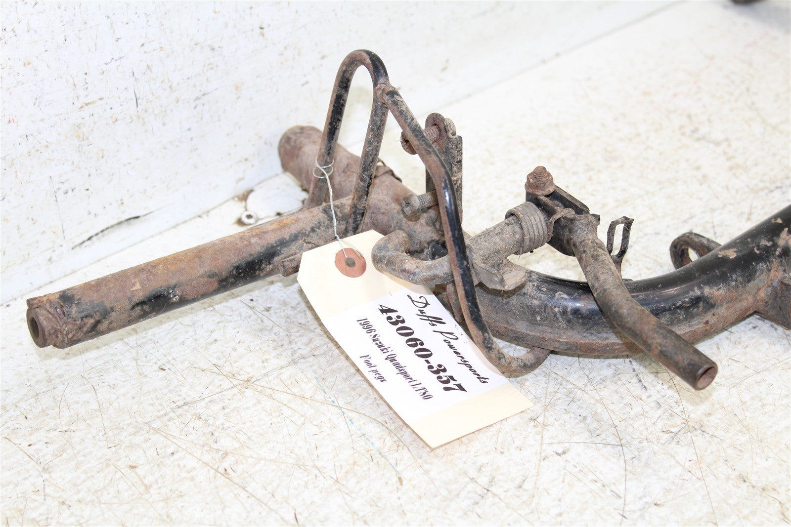 1996 Suzuki Quadsport LT 80 Foot Pegs Rests Set Left Right 43060