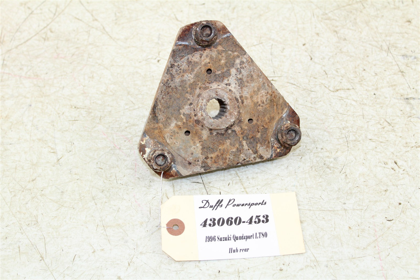 1996 Suzuki Quadsport LT 80 Rear Hub Wheel Mount 43060