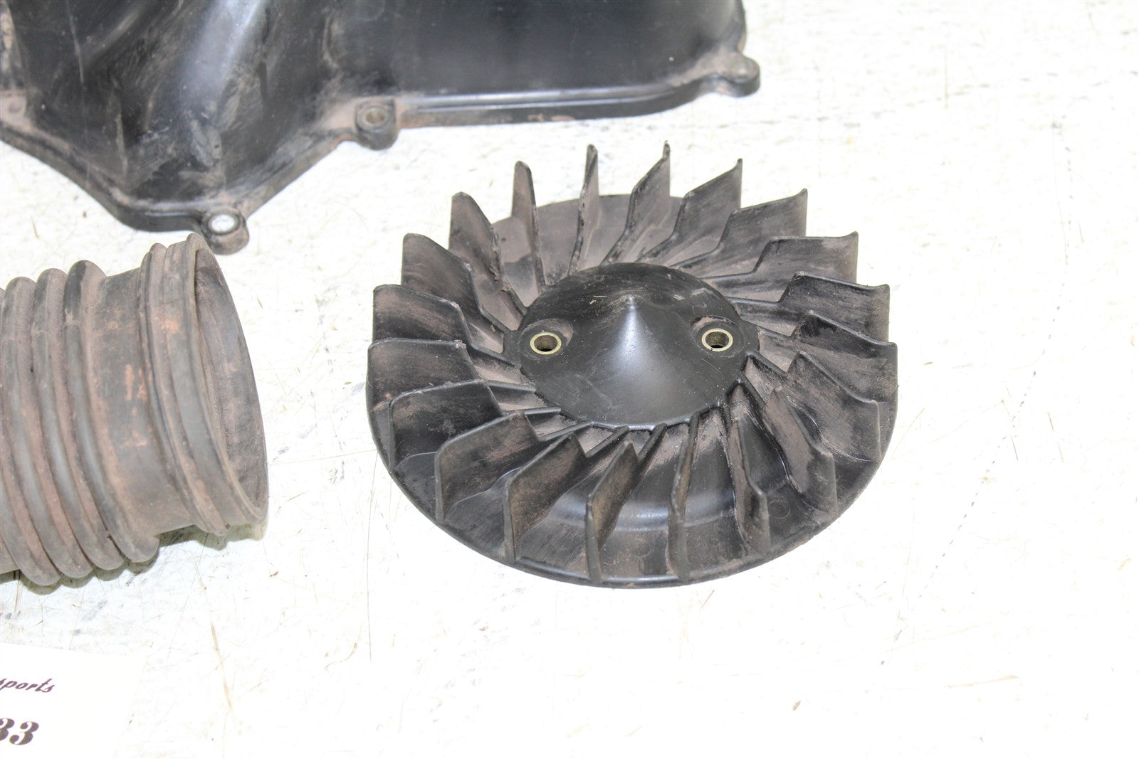 1996 Suzuki Quadsport LT 80 Air Intake Ducts Scoops Boots 43060