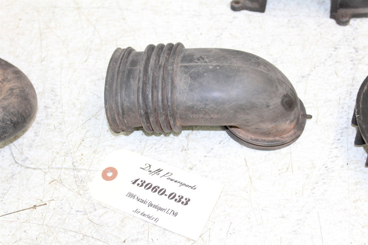 1996 Suzuki Quadsport LT 80 Air Intake Ducts Scoops Boots 43060