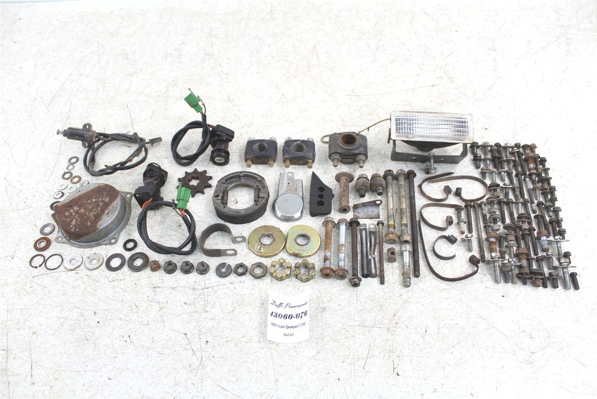 1996 Suzuki Quadsport LT 80 Chassis Bolt Kit Hardware Wire Mount Bracket 43060