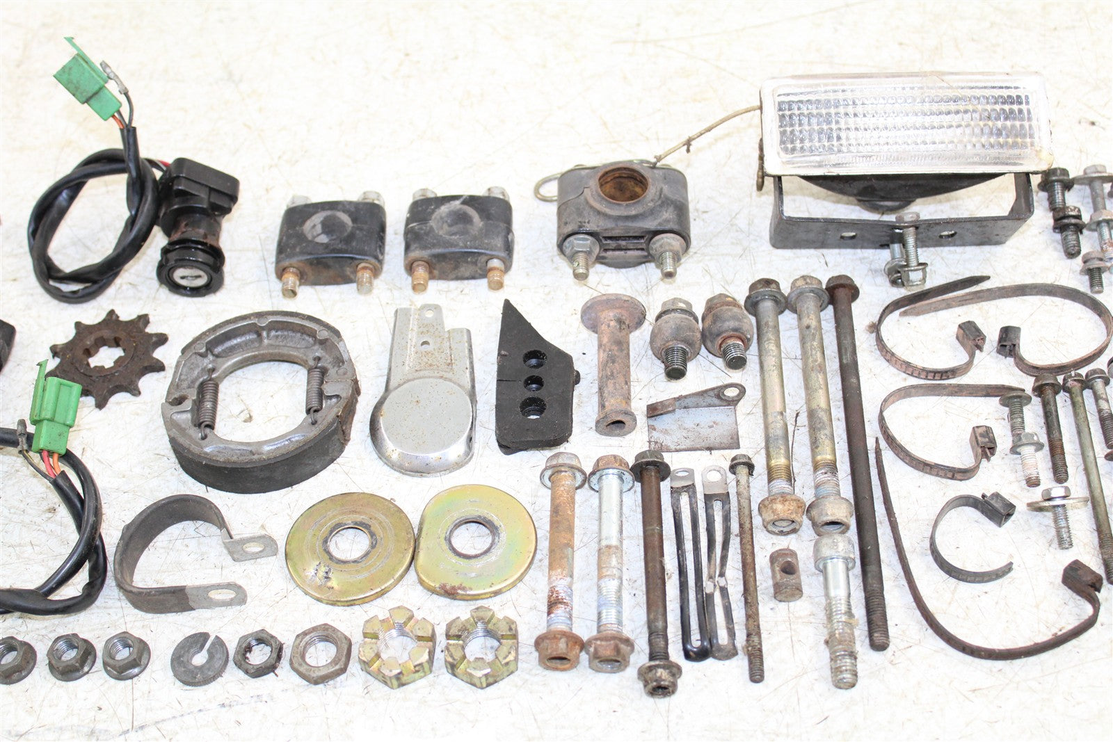 1996 Suzuki Quadsport LT 80 Chassis Bolt Kit Hardware Wire Mount Bracket 43060