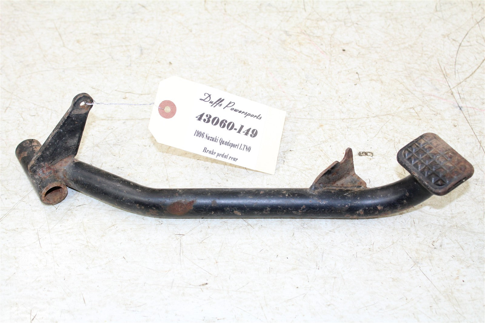 1996 Suzuki Quadsport LT 80 Rear Brake Pedal 43060