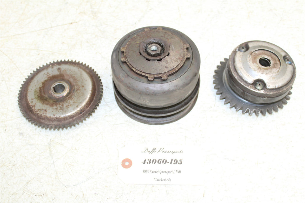 1996 Suzuki Quadsport LT 80 Primary & Secondary Drive Clutch 43060