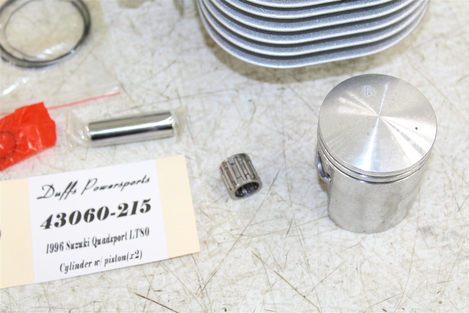 1996 Suzuki Quadsport LT 80 Engine Cylinder Jug w/ Piston NEW Aftermarket 43060