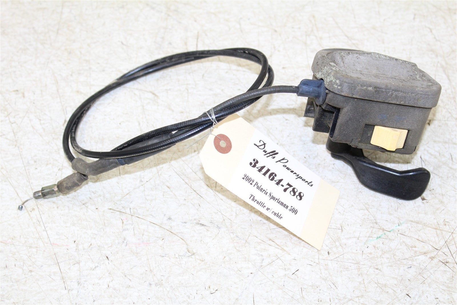2002 Polaris Sportsman 500 Throttle Lever Housing w/ Cable 34164
