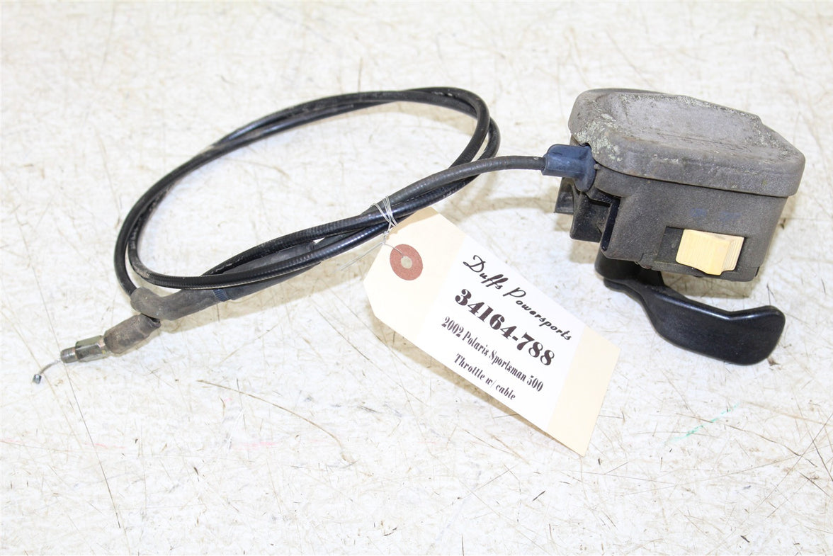 2002 Polaris Sportsman 500 Throttle Lever Housing w/ Cable 34164