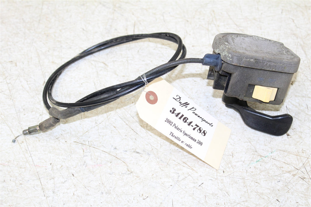 2002 Polaris Sportsman 500 Throttle Lever Housing w/ Cable 34164