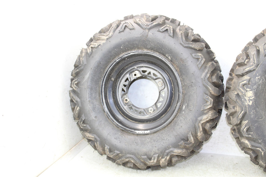 2002 Polaris Sportsman 500 Front Wheel Set Rims LIKE NEW TIRES 34164