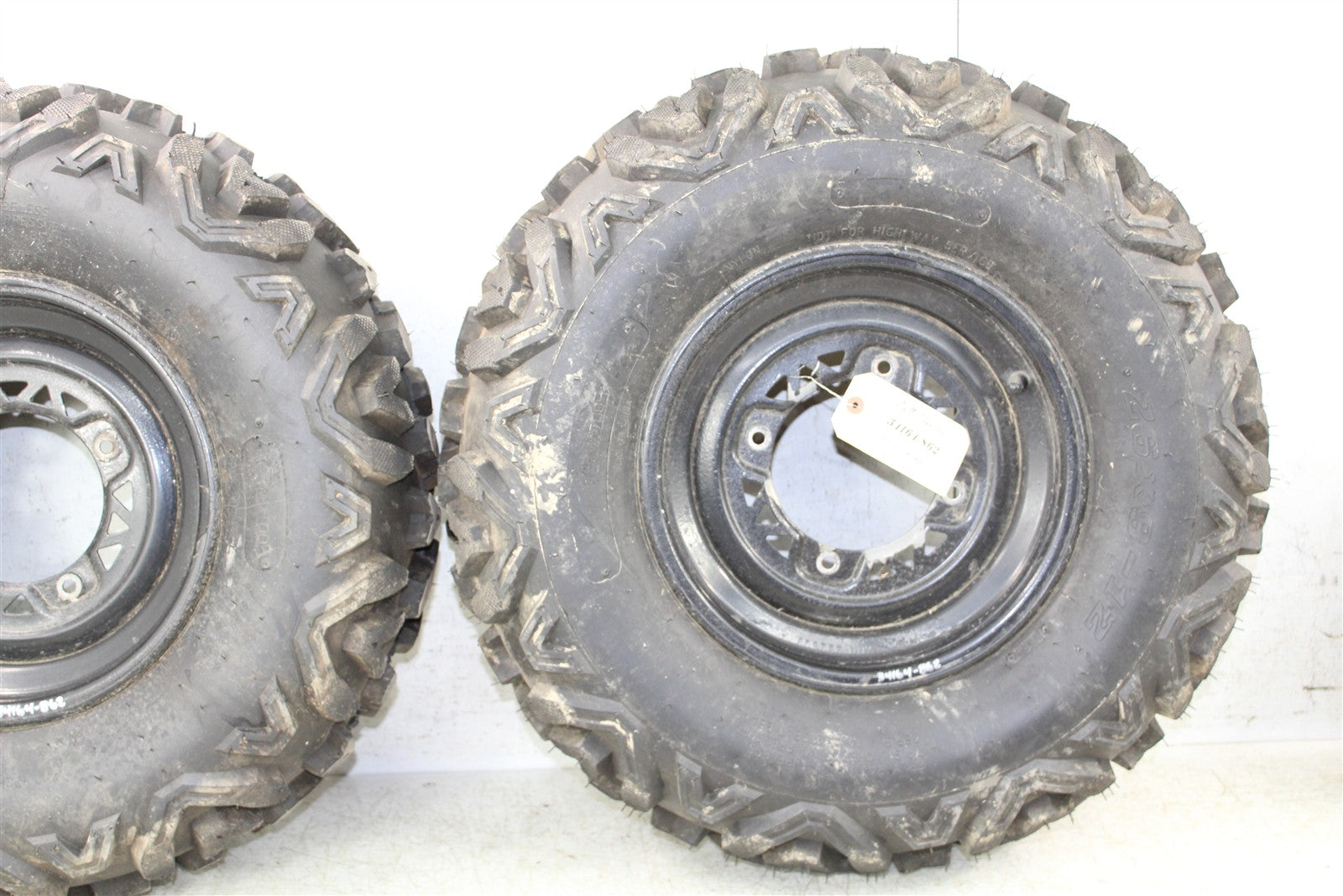 2002 Polaris Sportsman 500 Front Wheel Set Rims LIKE NEW TIRES 34164