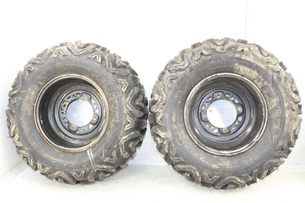 2002 Polaris Sportsman 500 Front Wheel Set Rims LIKE NEW TIRES 34164