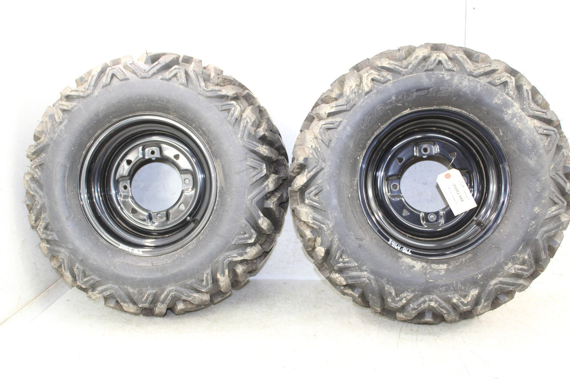 2002 Polaris Sportsman 500 Rear Wheel Set Rims LIKE NEW TIRES 34164