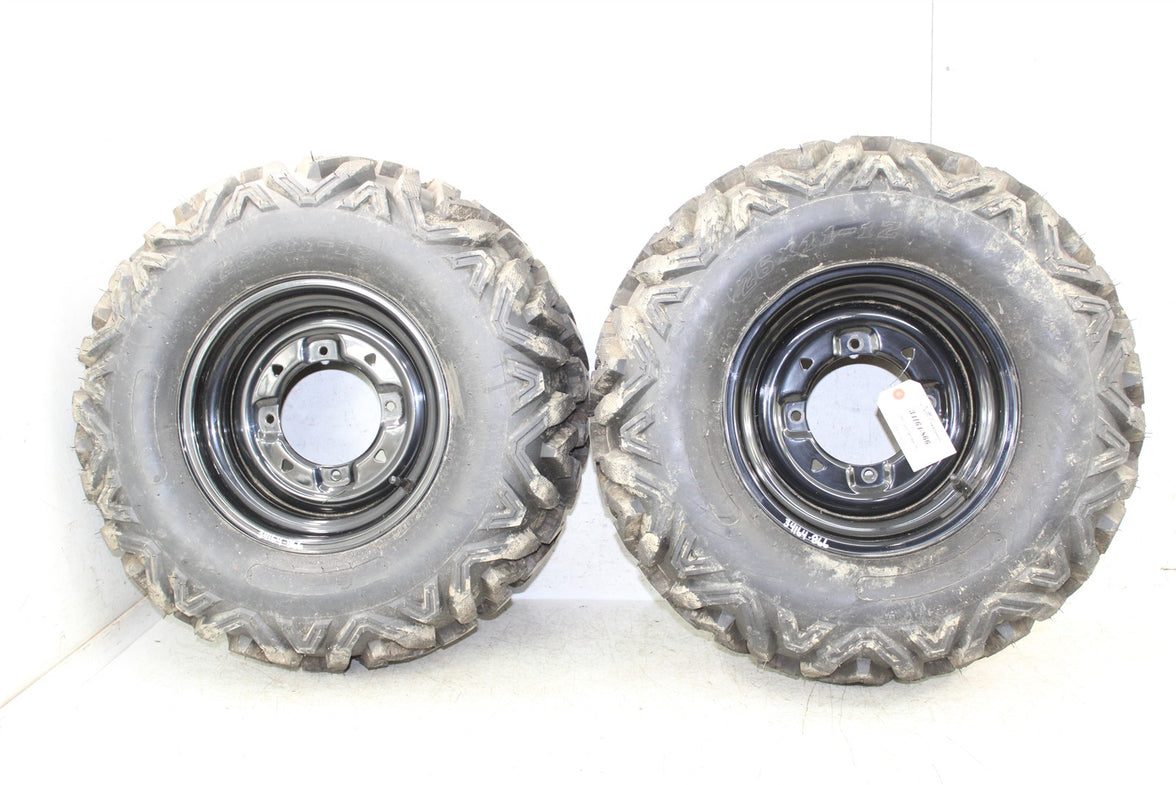 2002 Polaris Sportsman 500 Rear Wheel Set Rims LIKE NEW TIRES 34164