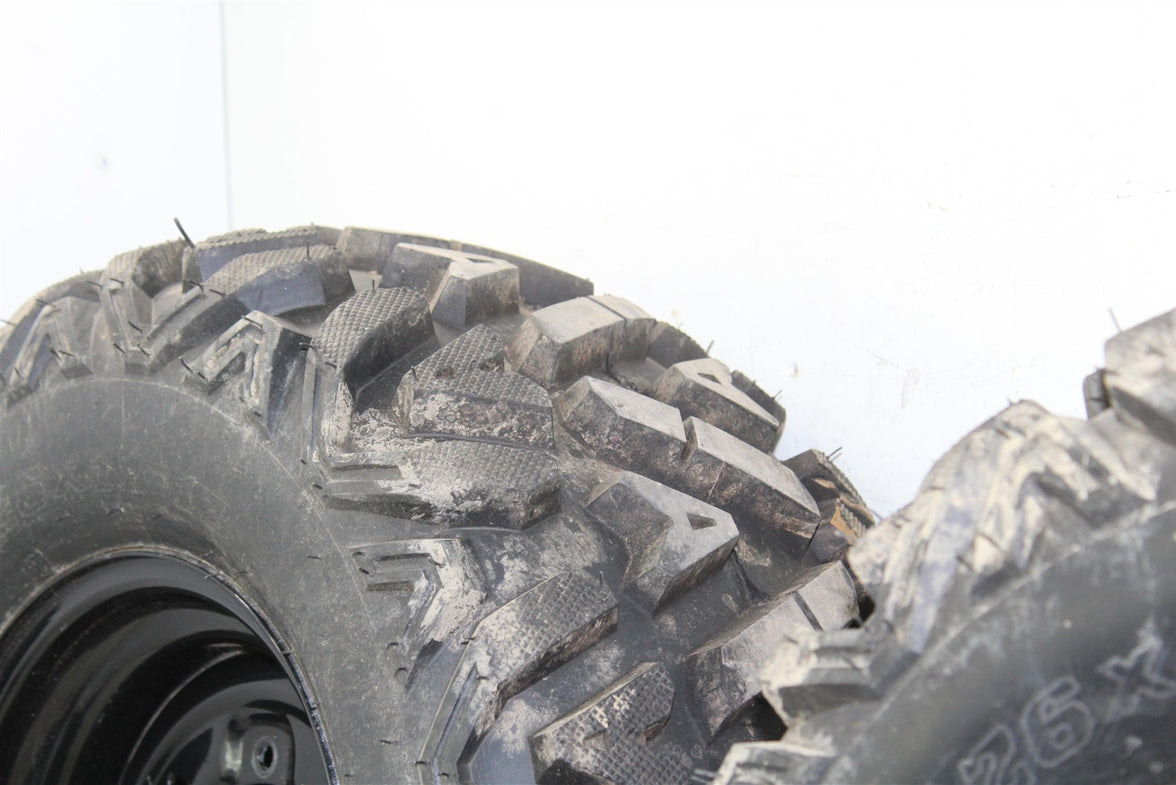 2002 Polaris Sportsman 500 Rear Wheel Set Rims LIKE NEW TIRES 34164