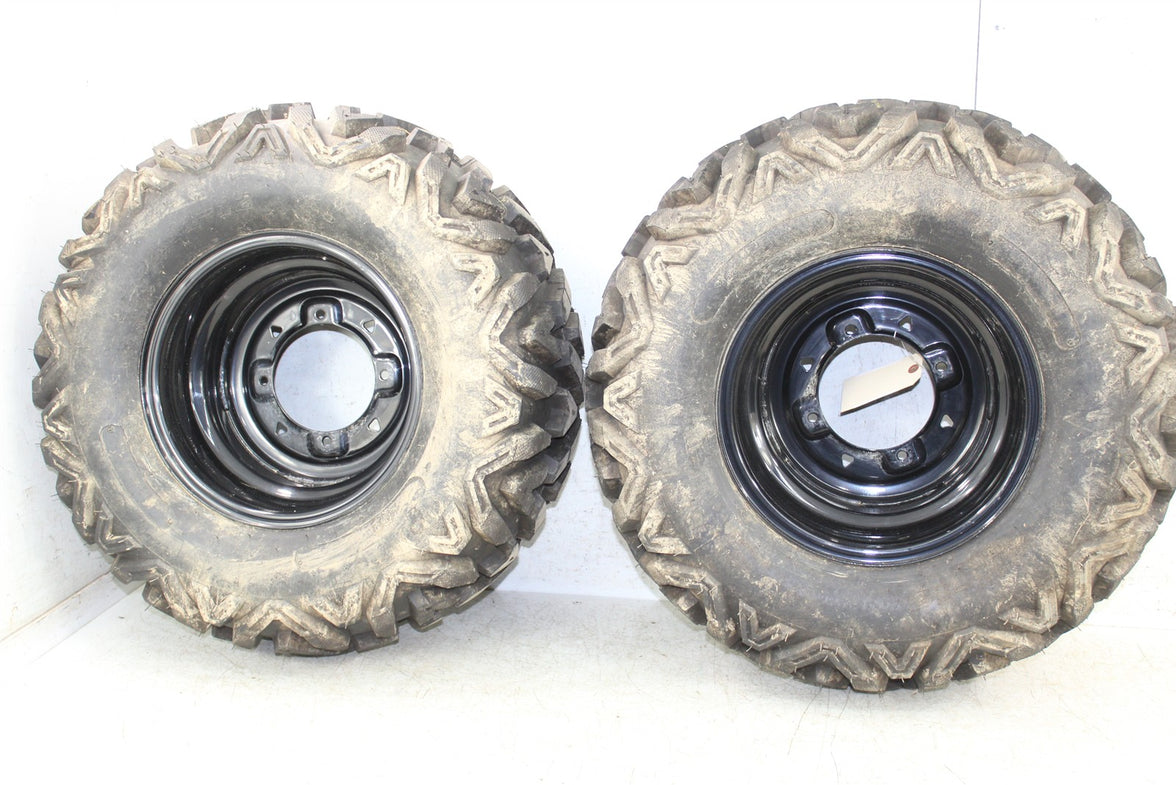 2002 Polaris Sportsman 500 Rear Wheel Set Rims LIKE NEW TIRES 34164
