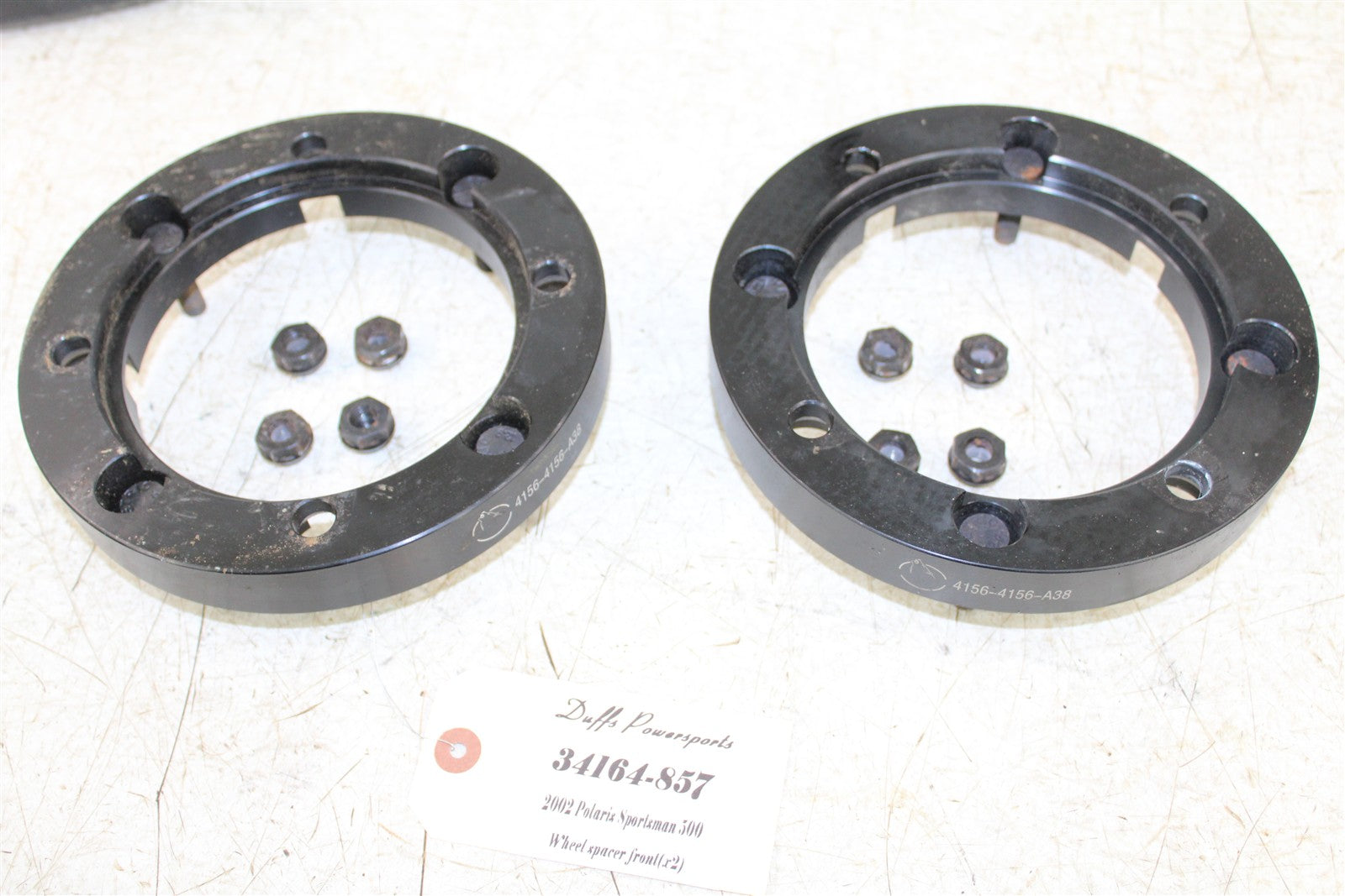 2002 Polaris Sportsman 500 Front 1" Wheel Spacers Set 34164