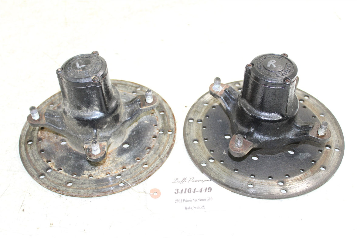 2002 Polaris Sportsman 500 Front Hubs Brake Rotors 34164