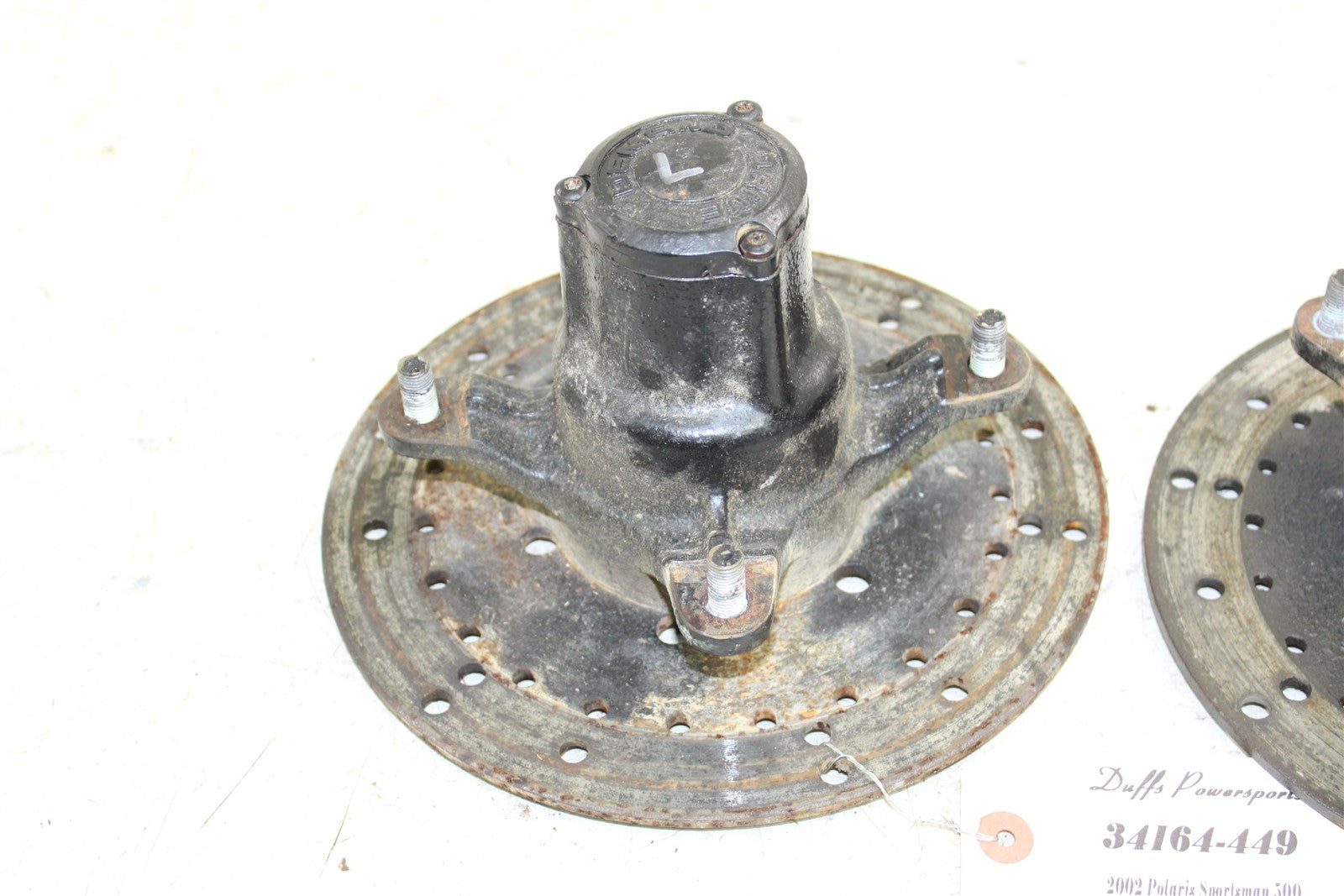 2002 Polaris Sportsman 500 Front Hubs Brake Rotors 34164