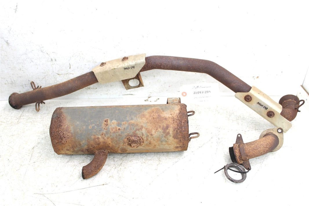 2002 Polaris Sportsman 500 Exhaust Head Pipe Silencer Muffler 34164