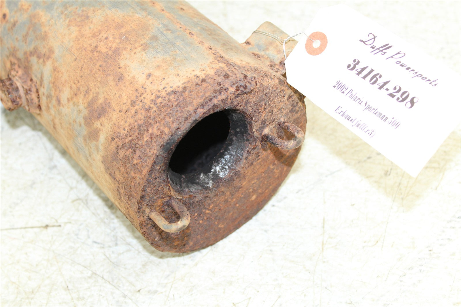 2002 Polaris Sportsman 500 Exhaust Head Pipe Silencer Muffler 34164