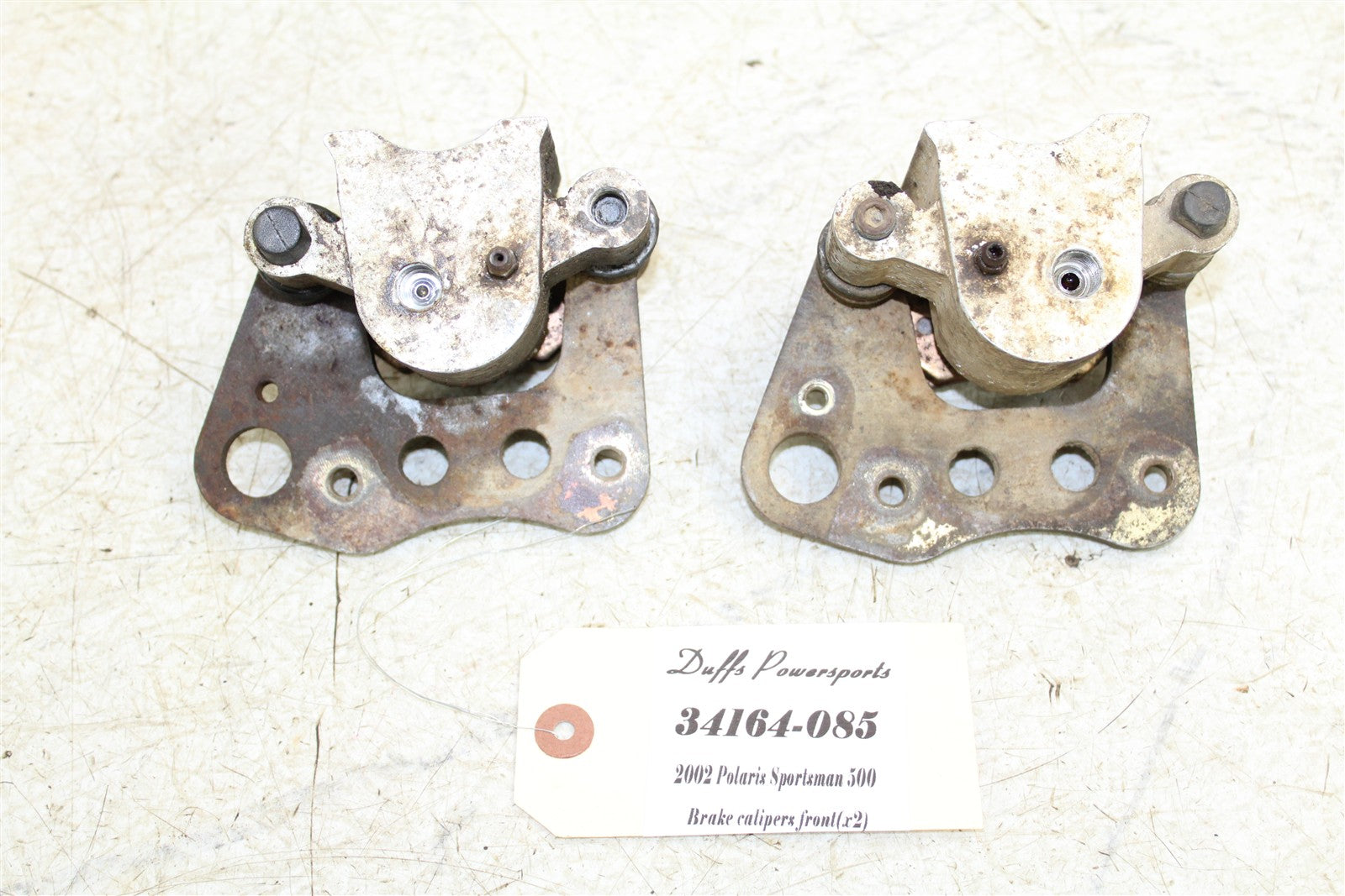 2002 Polaris Sportsman 500 Front Brake Calipers Set Left Right 34164