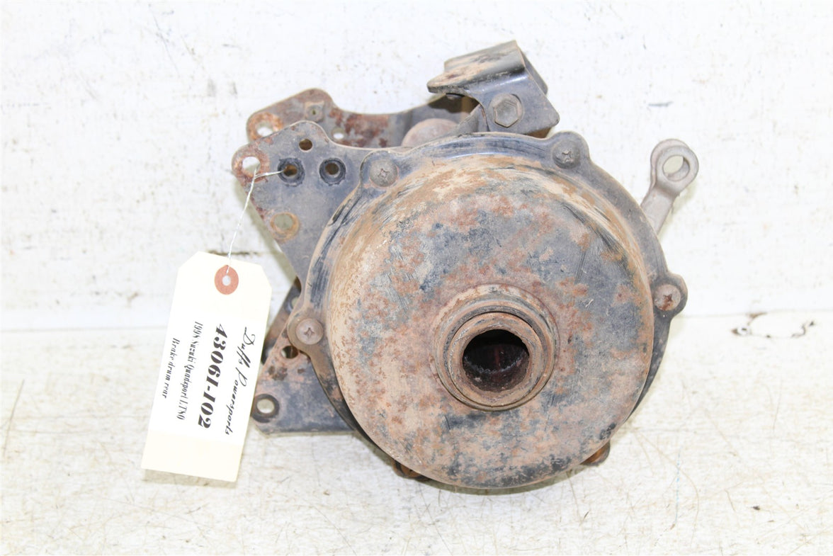 1998 Suzuki Quadsport LT 80 Rear Brake Drum Backing Plate Panel Hub 43061