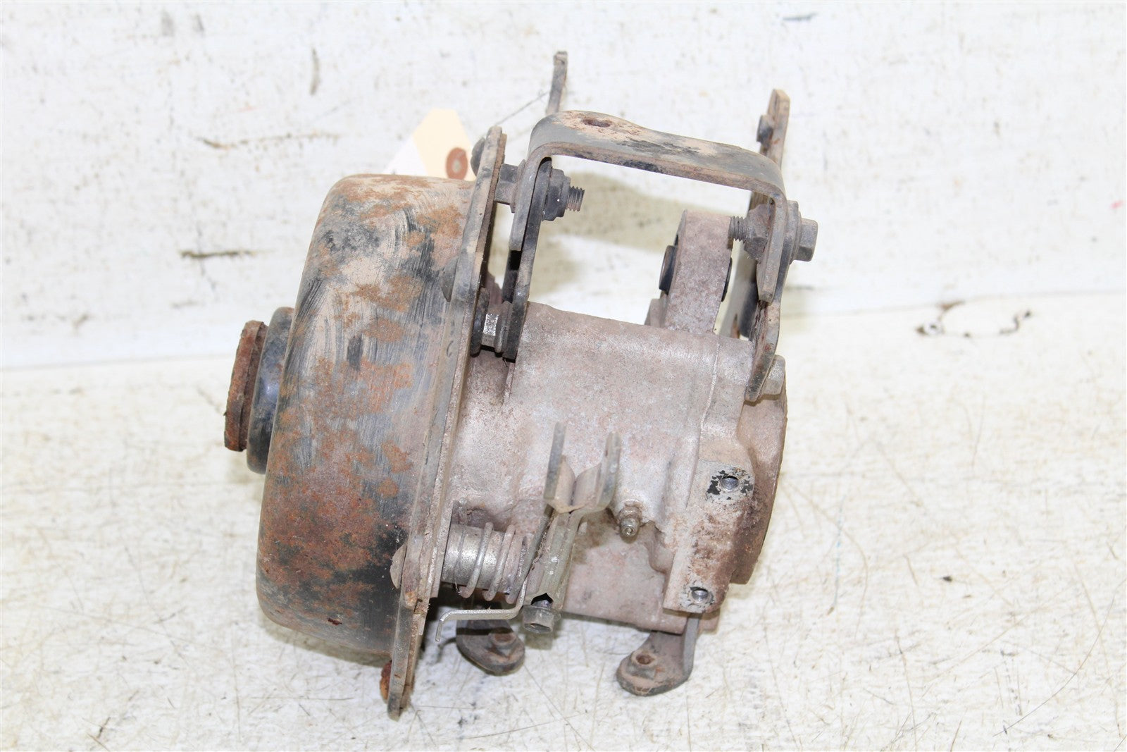 1998 Suzuki Quadsport LT 80 Rear Brake Drum Backing Plate Panel Hub 43061