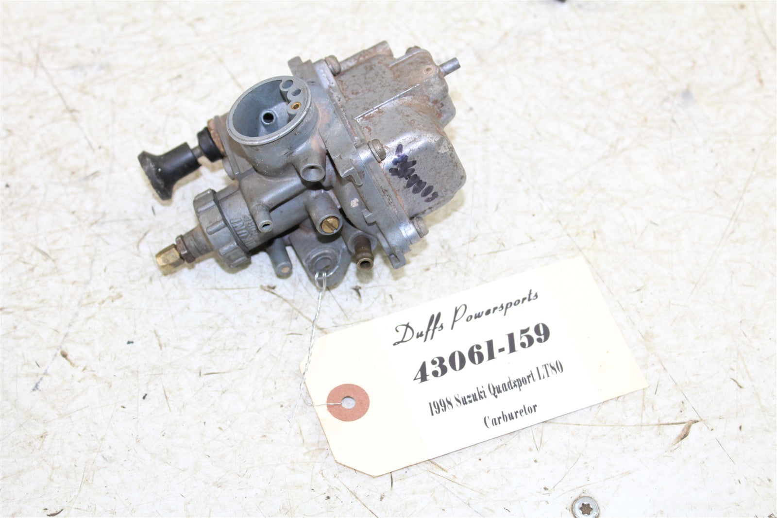 1998 Suzuki Quadsport LT 80 Mikuni Carburetor Carb Fuel Intake 43061