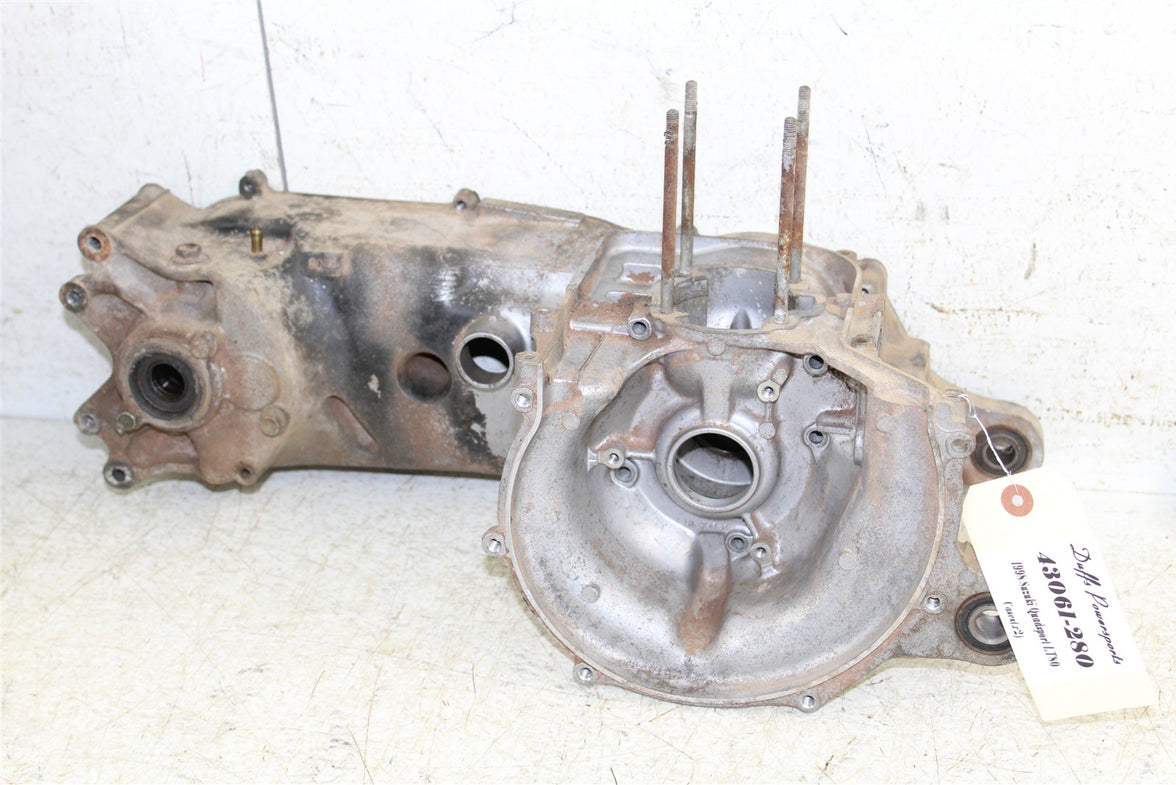 1998 Suzuki Quadsport LT 80 Engine Cases Crankcase Left Right 43061
