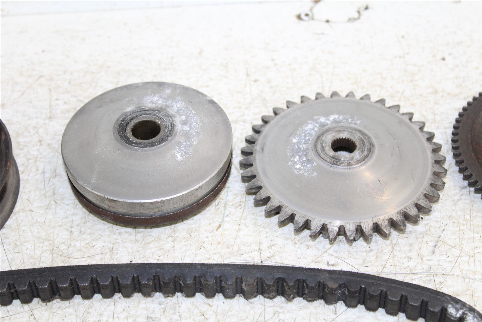 1998 Suzuki Quadsport LT 80 Primary & Secondary Drive Clutch w/ Belt 43061