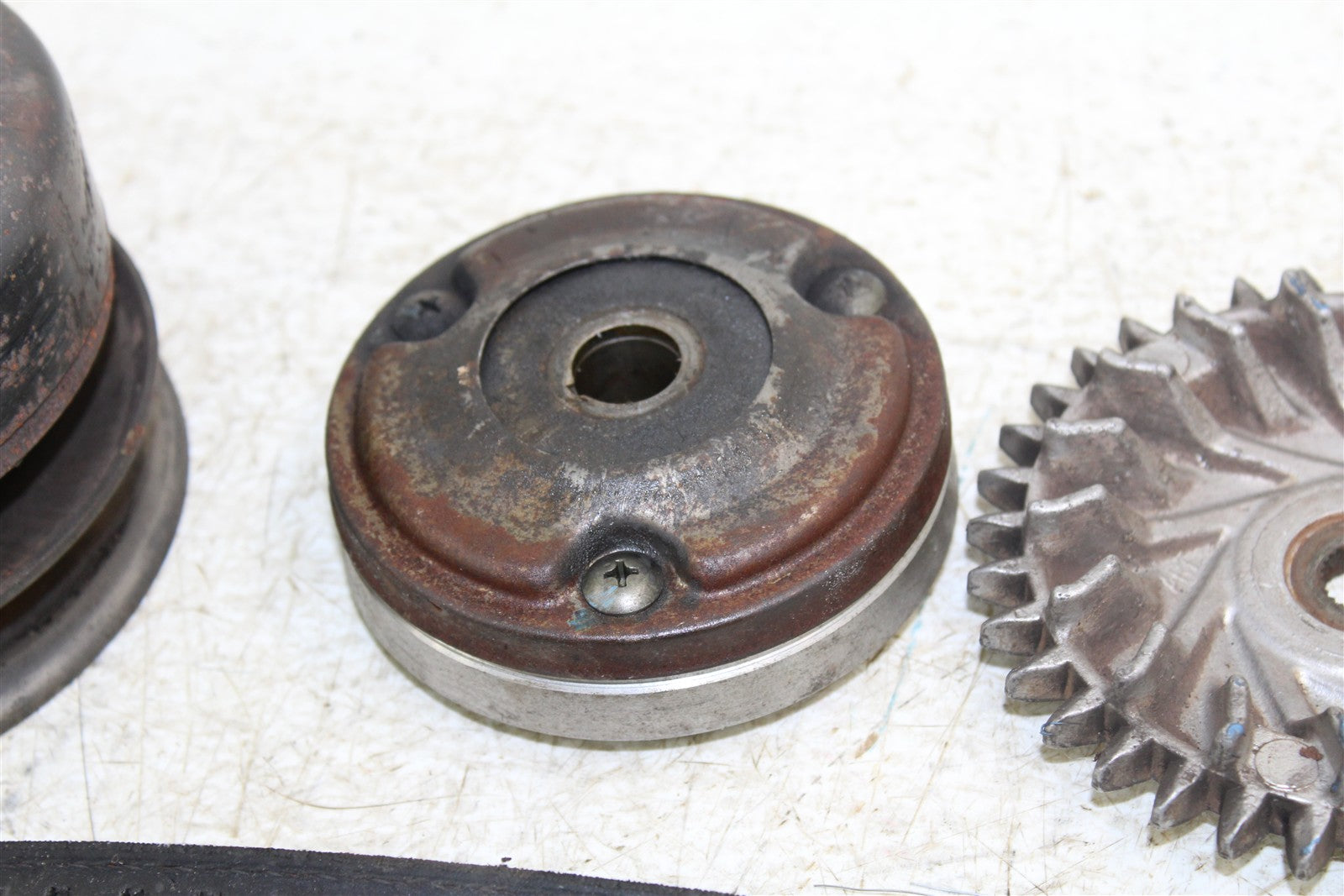 1998 Suzuki Quadsport LT 80 Primary & Secondary Drive Clutch w/ Belt 43061