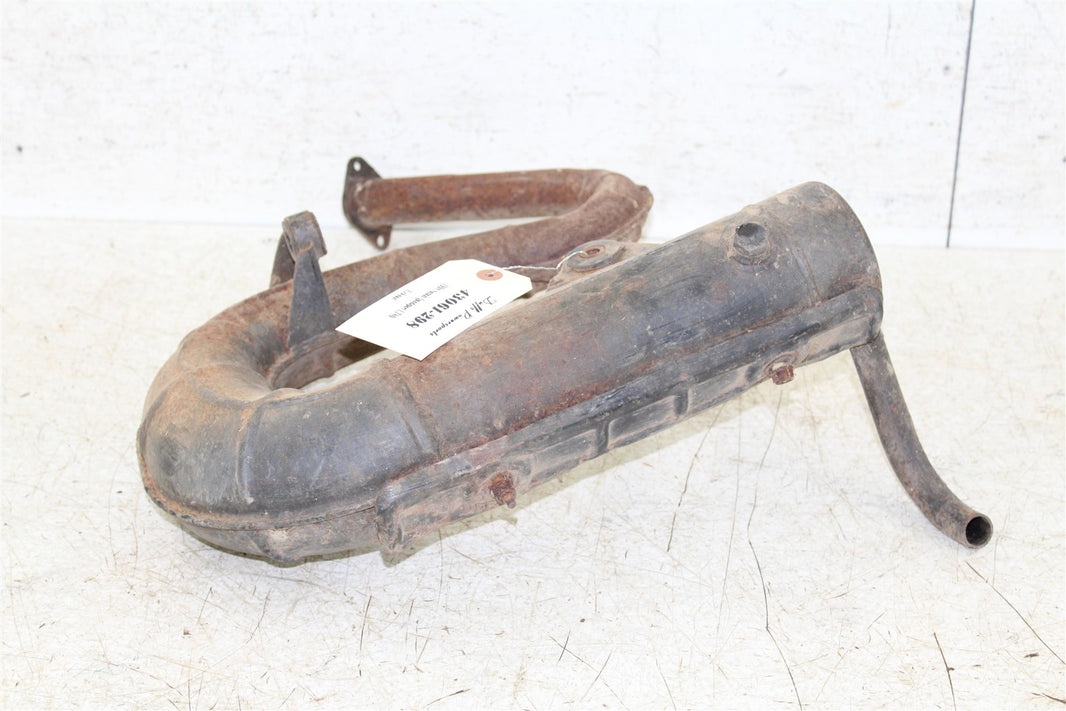 1998 Suzuki Quadsport LT 80 Exhaust Head Pipe Silencer Muffler 43061