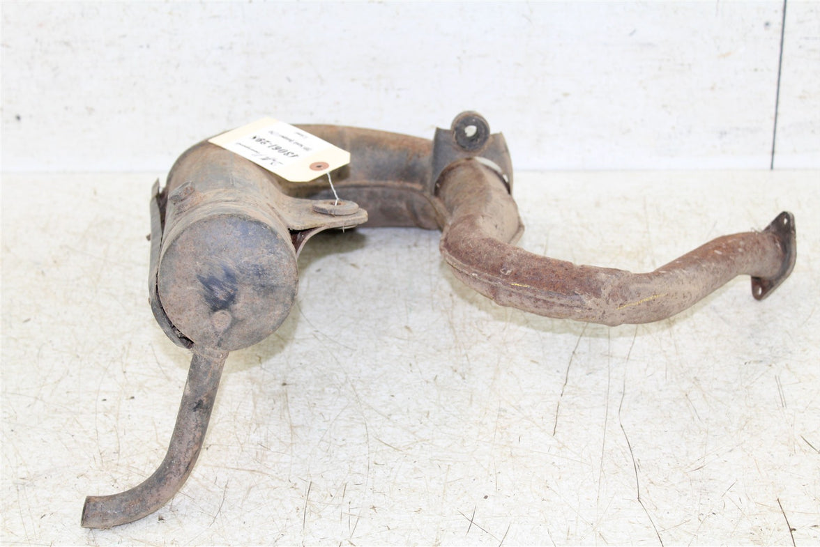 1998 Suzuki Quadsport LT 80 Exhaust Head Pipe Silencer Muffler 43061